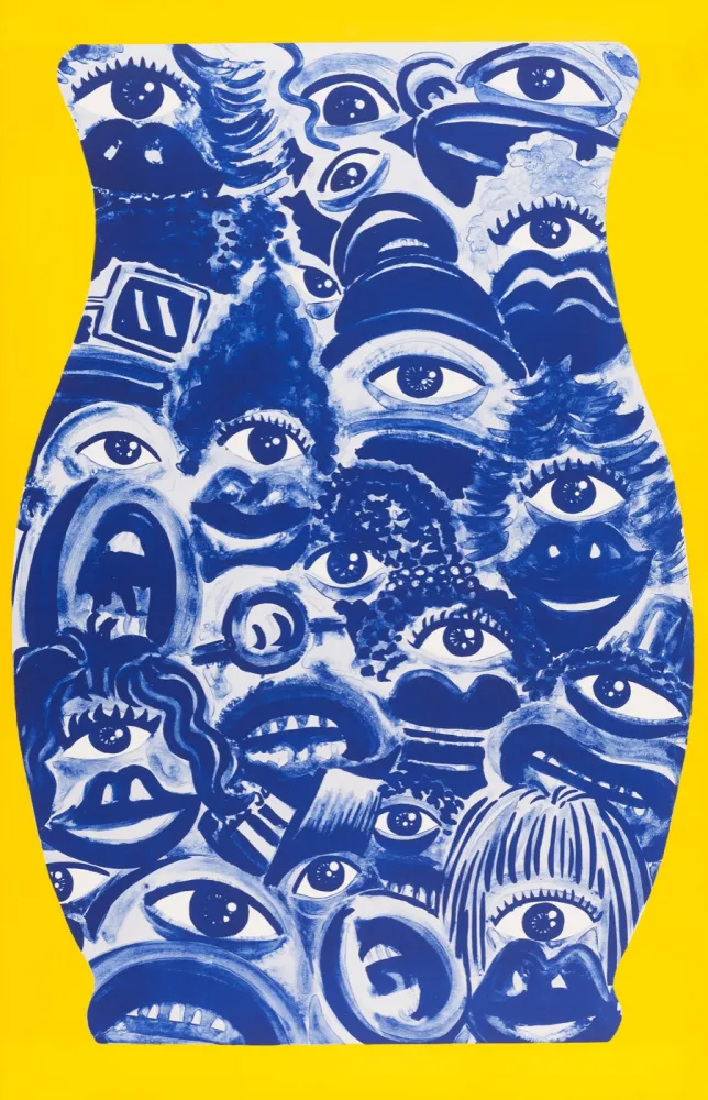 Lithograph Di Rosa - René Azulejos