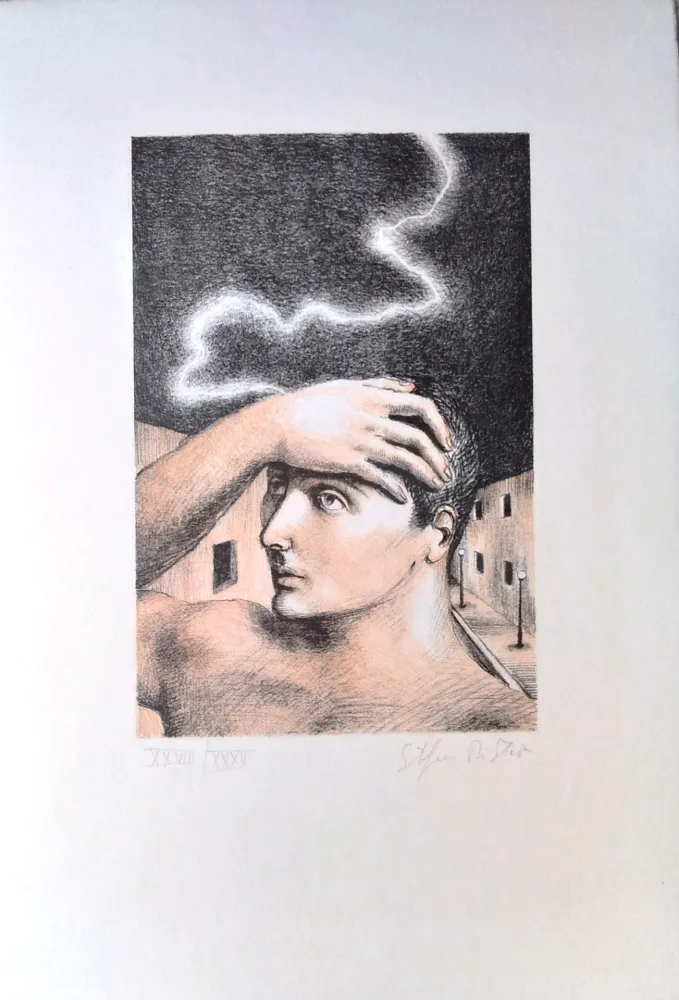 Lithograph Di Stasio - Senza titolo