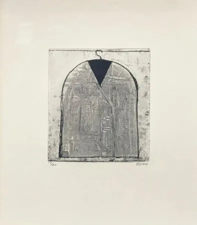 Etching Diebenkorn - Coat IV