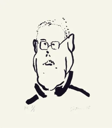 Screenprint Dietman - Autoportrait No. 2