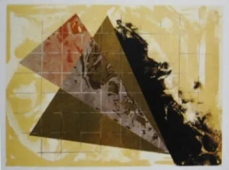 Lithograph Dill - Aerial Landscape 3