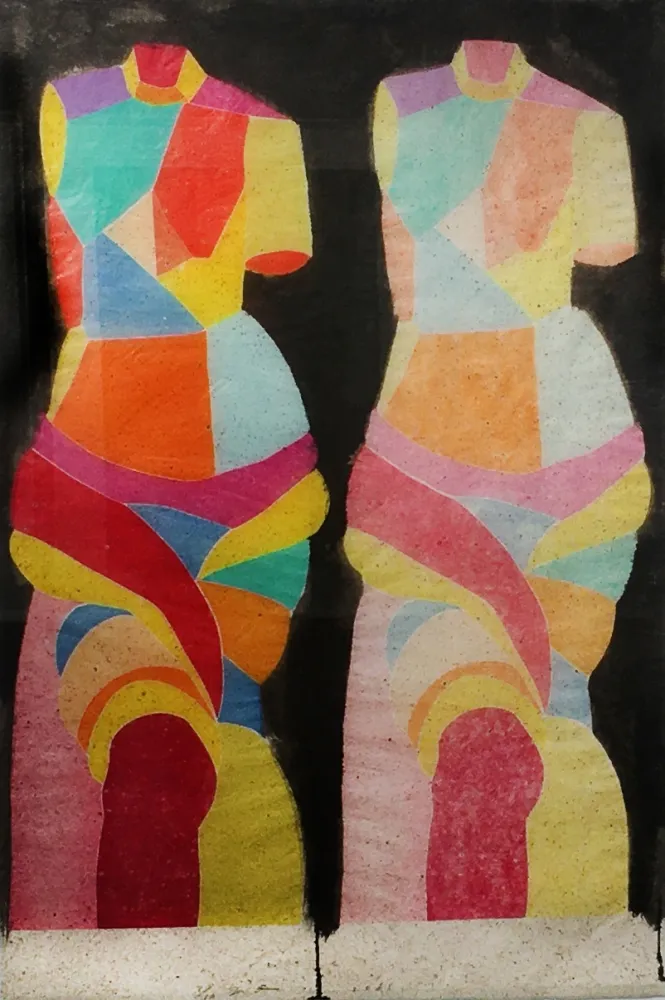 Woodcut Dine - 2 Kozo Venuses