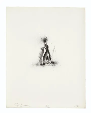 Lithograph Dine - C-Clamp