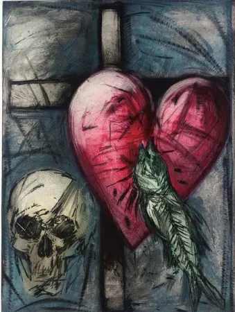 Etching And Aquatint Dine - Garrity's Necklace