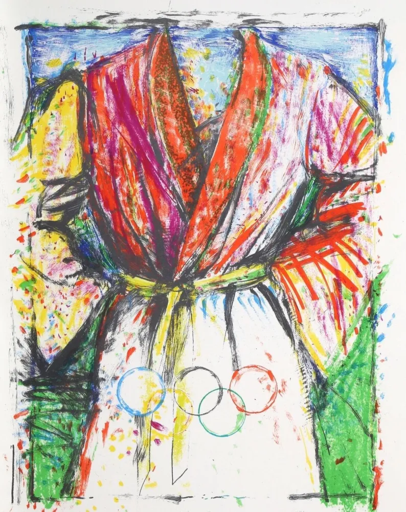 Lithograph Dine - Olympic Robe
