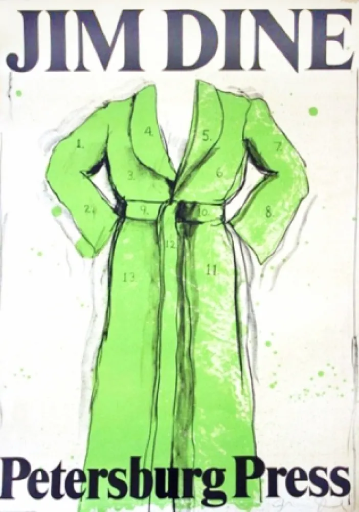 Poster Dine - Petersburg pres