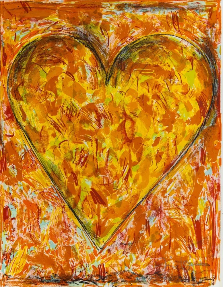 Lithograph Dine - Sunflower