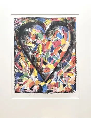 Lithograph Dine - The Confetti Heart