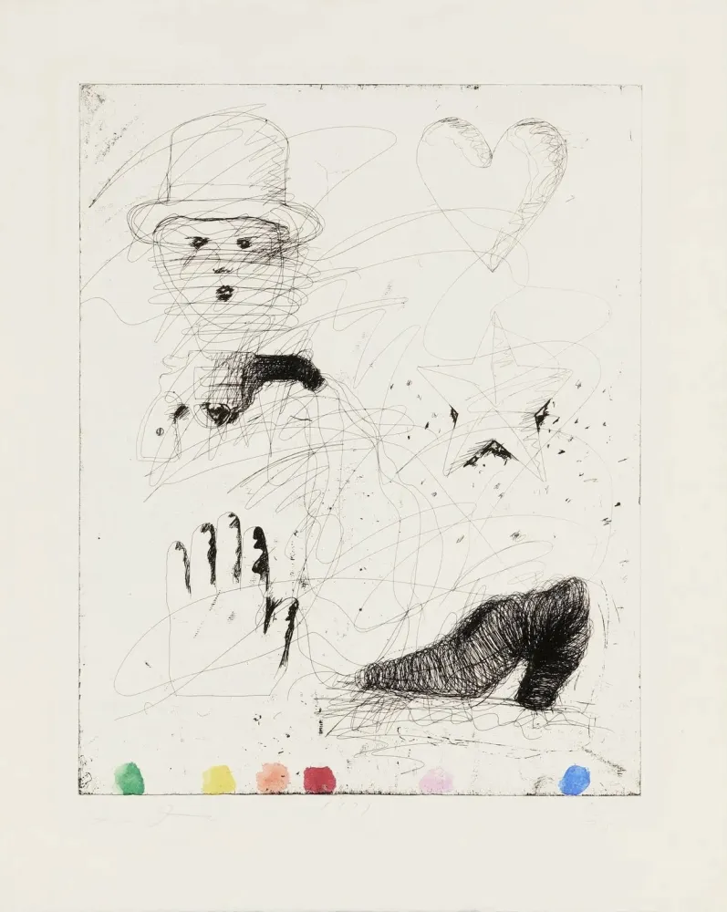 Etching Dine - The Realistic Poet Assassinated