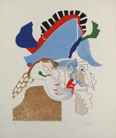 Screenprint Dittrich - Candide