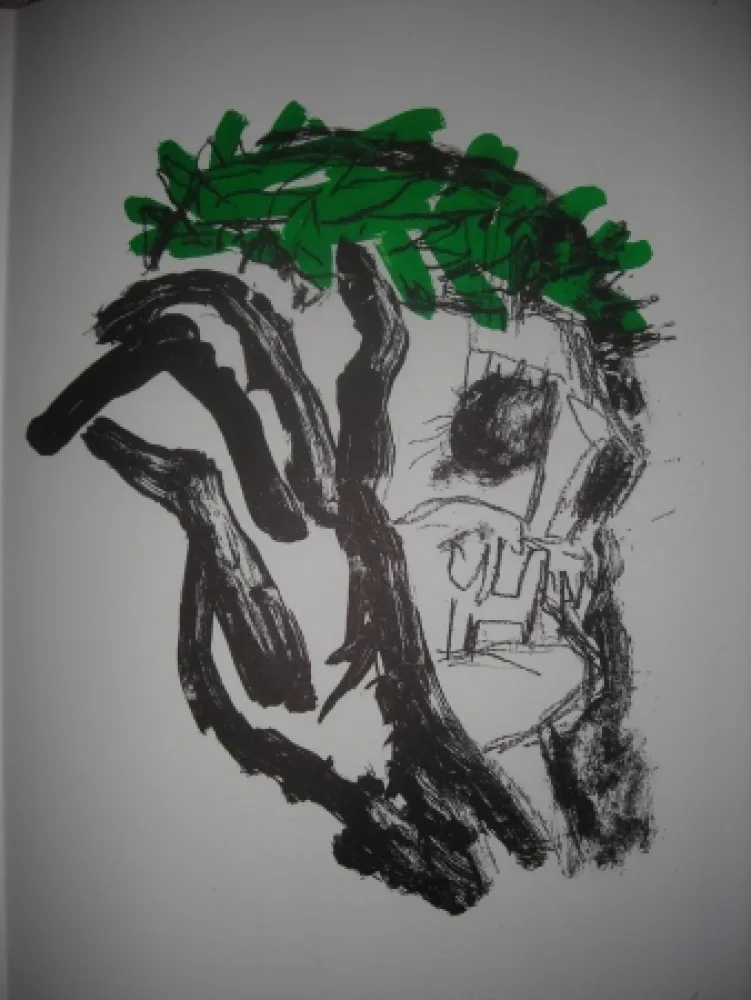 Lithograph Dix - Jean Cassou: vingt-deux poèms