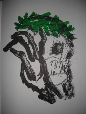 Lithograph Dix - Jean Cassou: vingt-deux poèms