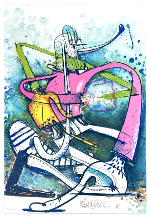 Lithograph Dizac - Sans titre 4