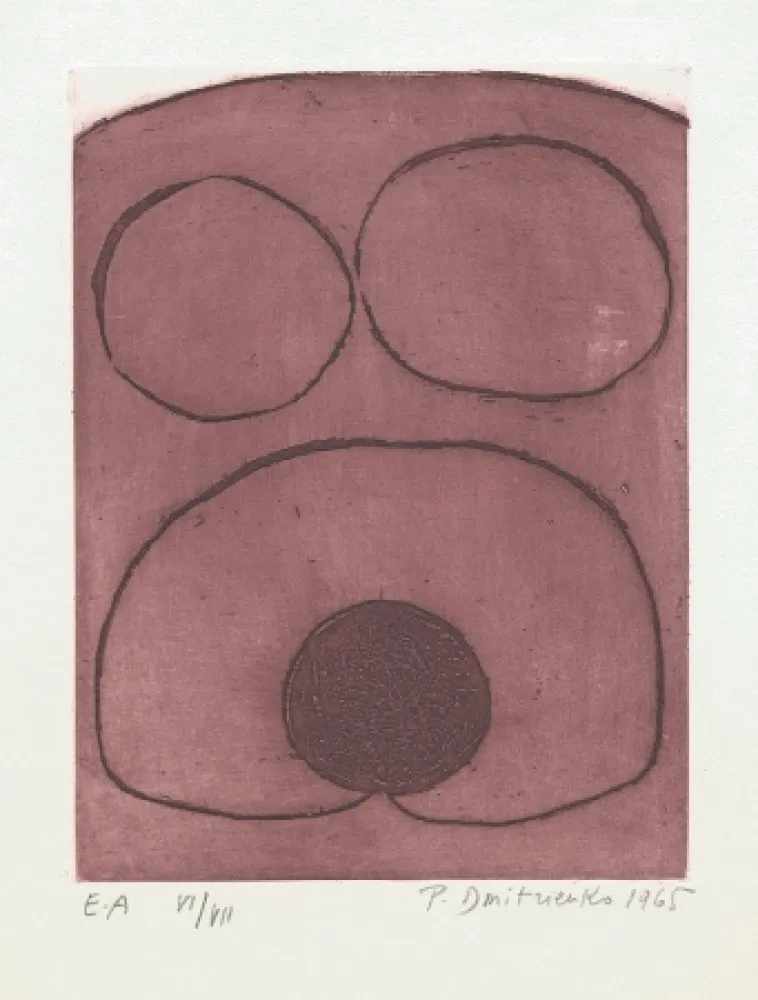 Etching Dmitrienko - Corpus I Rose