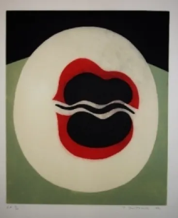 Etching And Aquatint Dmitrienko - La belle japonaise