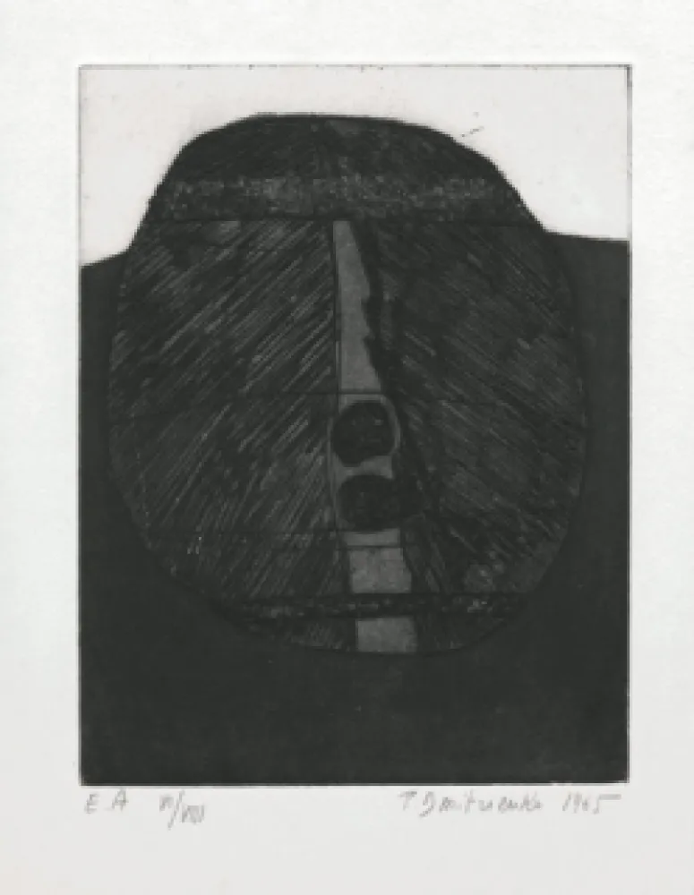 Etching Dmitrienko -  Tête archaïque