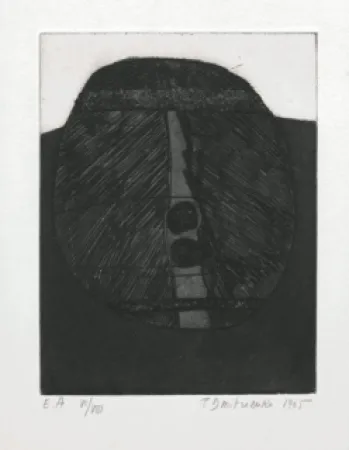 Etching Dmitrienko -  Tête archaïque