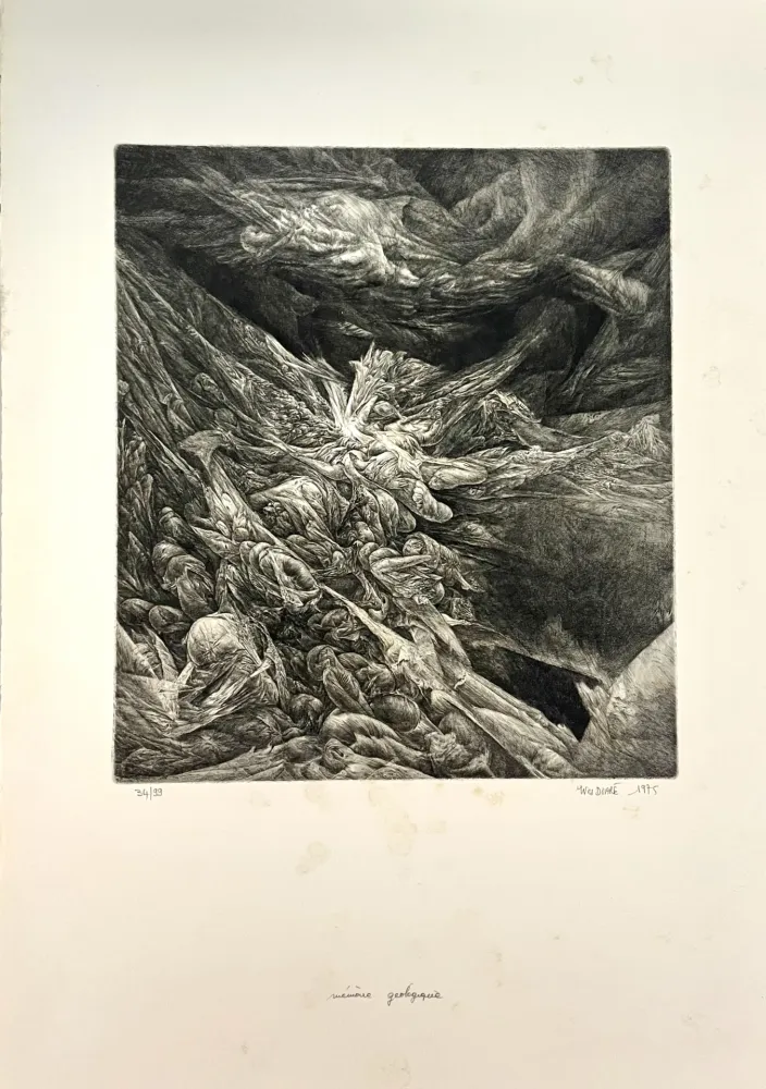 Etching Doaré - Mémoire Géologique