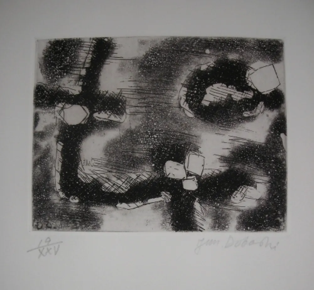 Etching And Aquatint Dobashi - The international avant garde 4