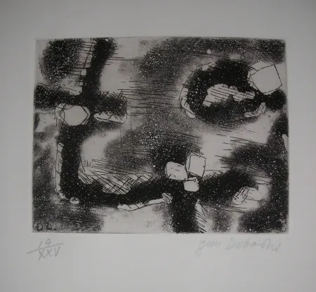 Etching And Aquatint Dobashi - The international avant garde 4