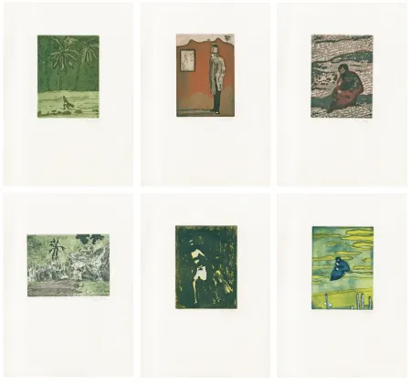 Engraving Doig - Black Palms