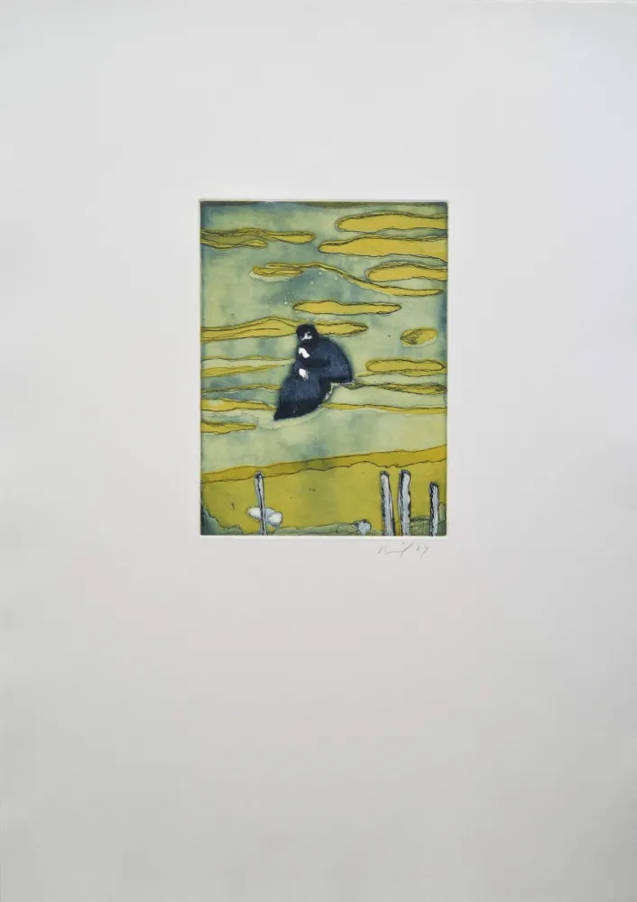 Etching And Aquatint Doig - Boathouse