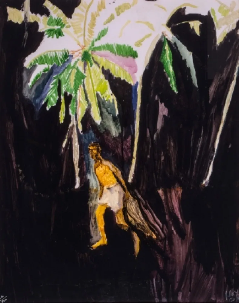 Etching Doig - Fisherman