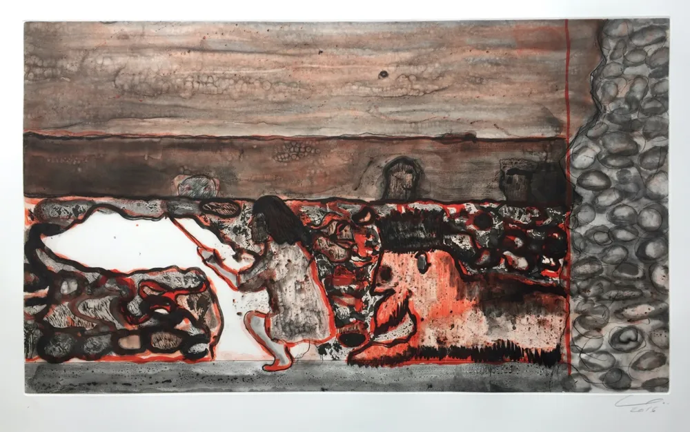 Etching Doig - Painting a Cloud on a Wall