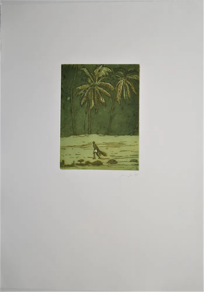 Etching Doig - Pelican