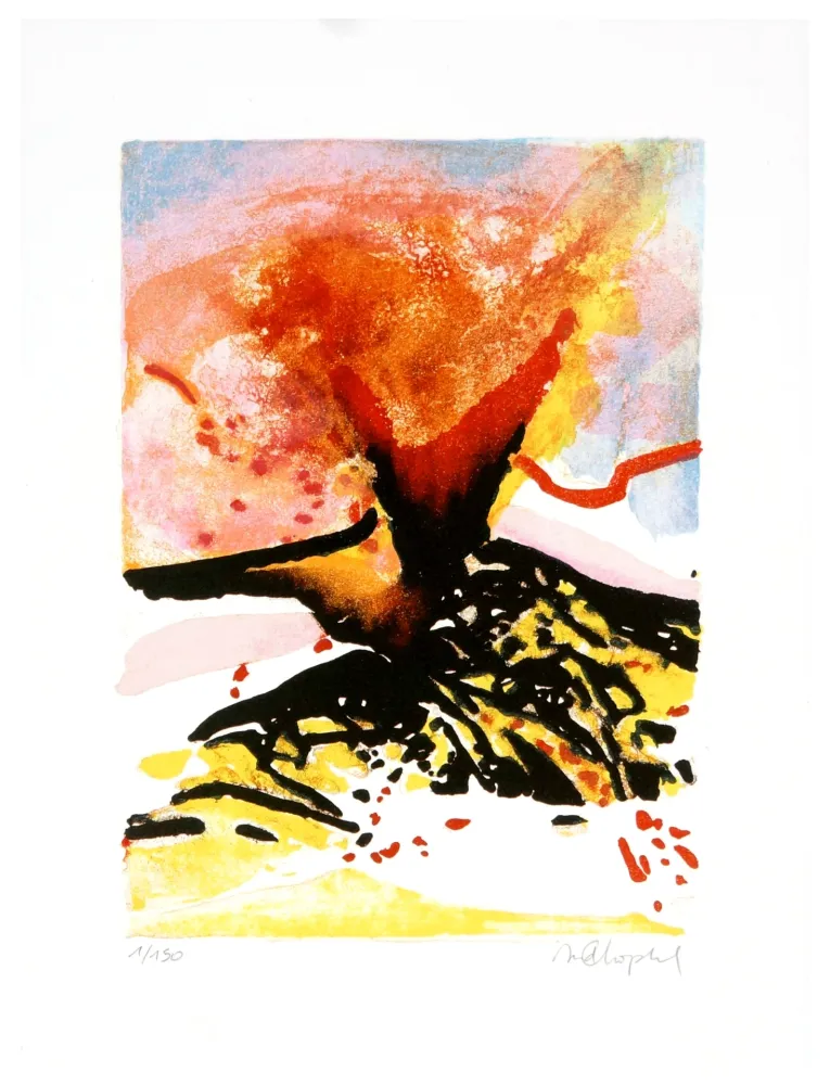 Lithograph Dolma - Red Tephra