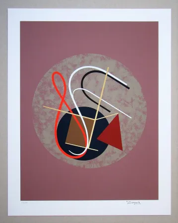 Screenprint Domela - Senza Titolo