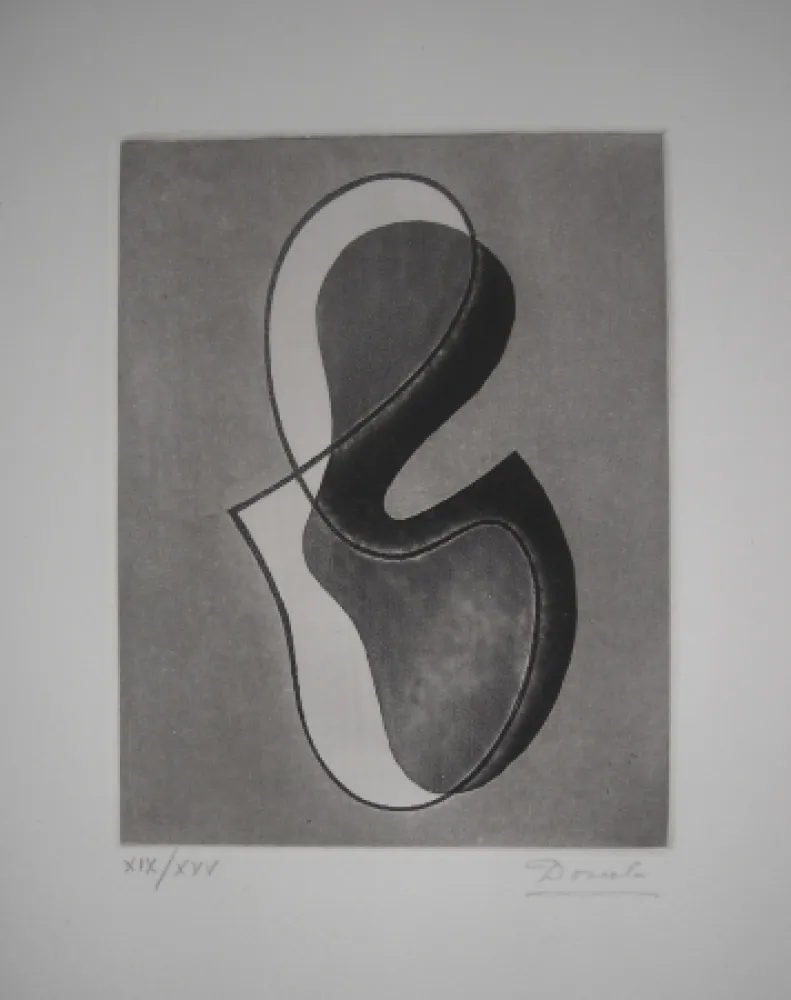 Etching And Aquatint Domela - The international avant garde 4
