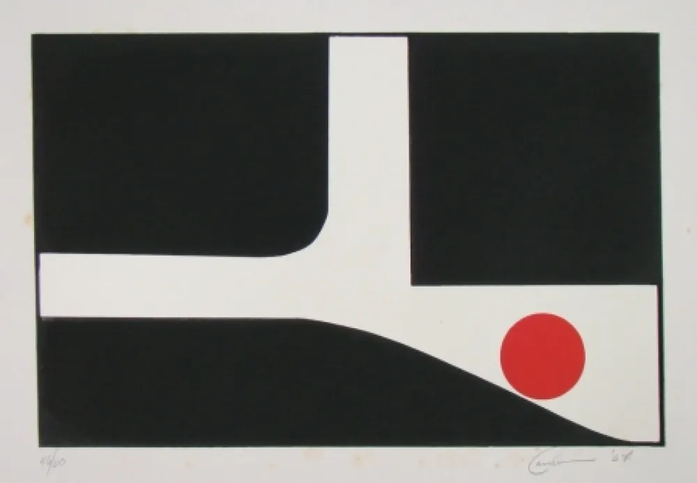 Lithograph Don - Composition