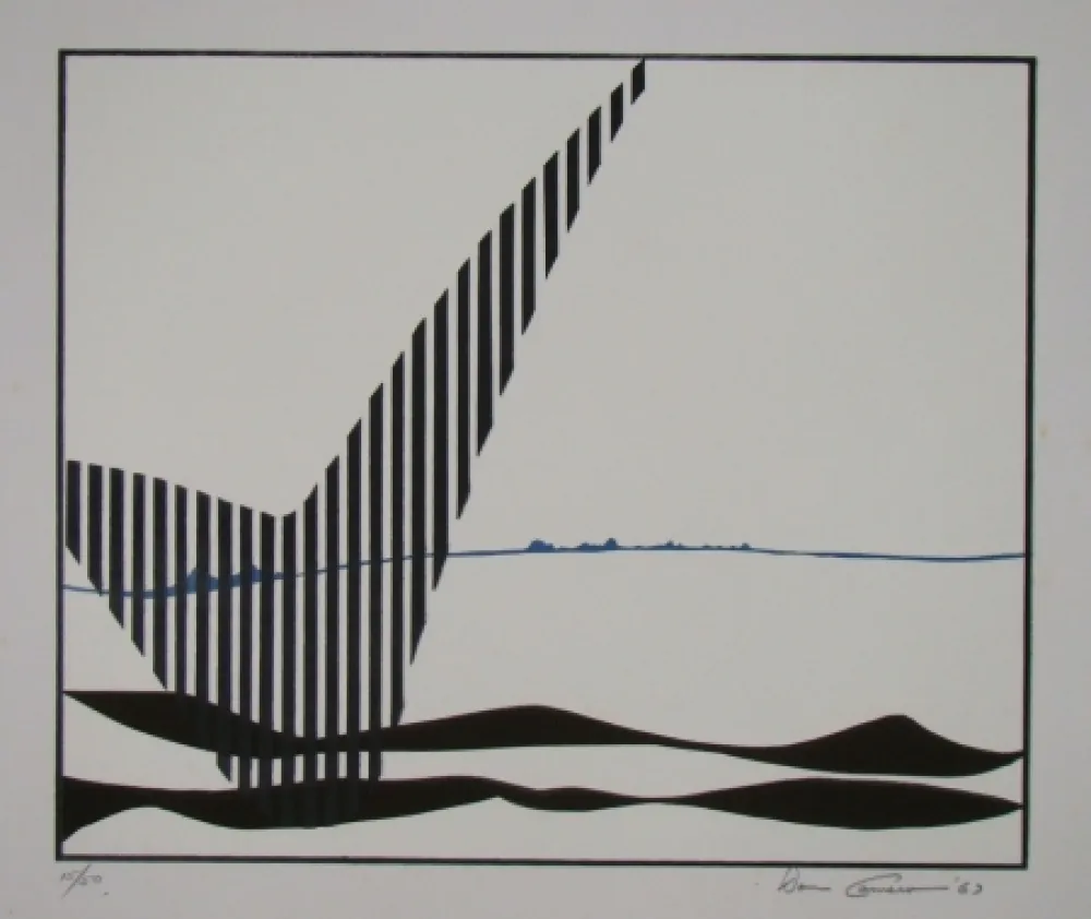 Lithograph Don - Composition