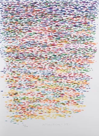 Lithograph Dorazio - Abstract Composition, 1979 - Hand-signed