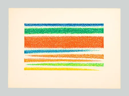 Etching And Aquatint Dorazio - Acquamarina