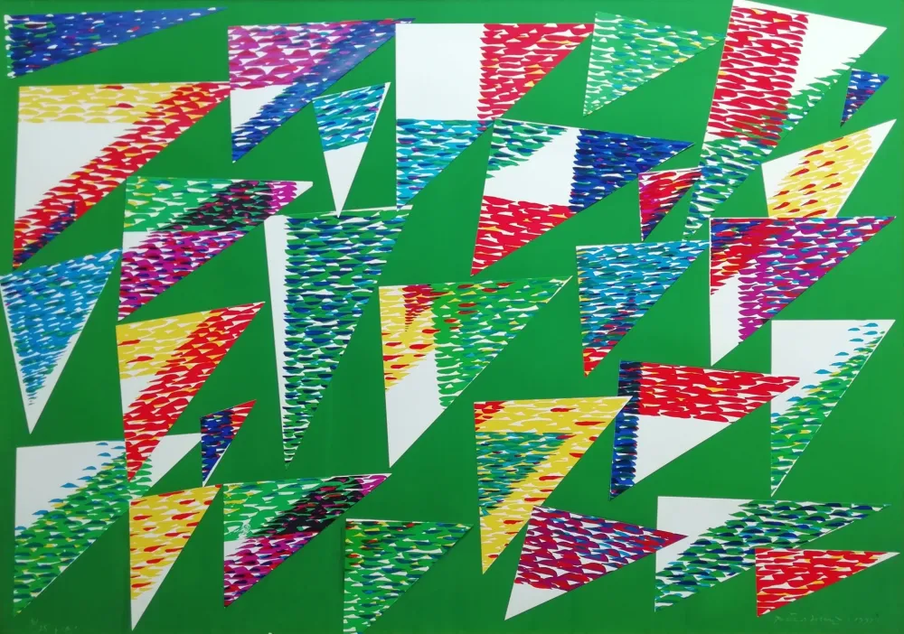 Multiple Dorazio - Collage di Triangoli