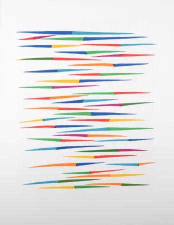 Lithograph Dorazio - Composition (#G)