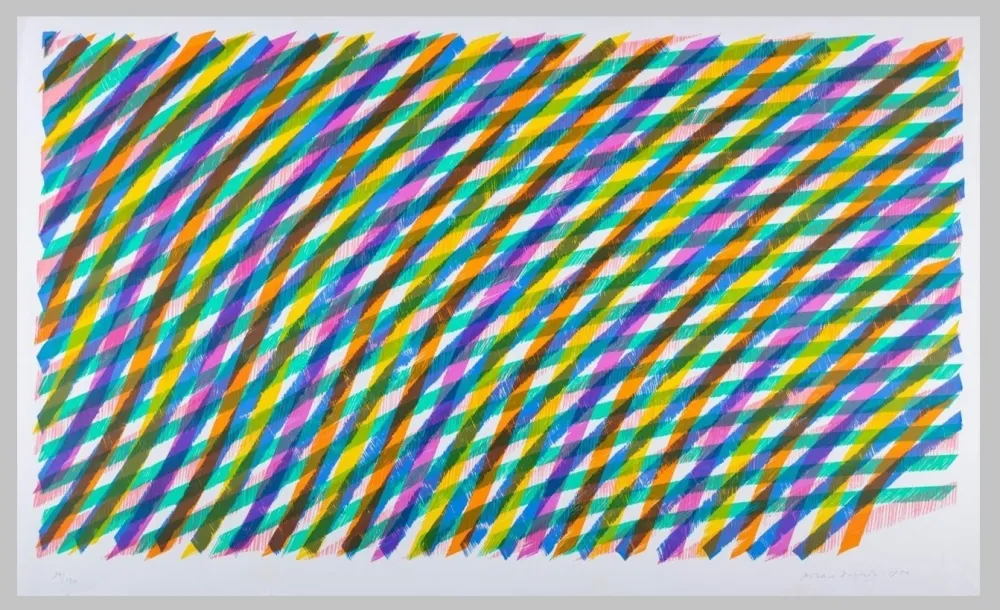 Lithograph Dorazio - Composizione