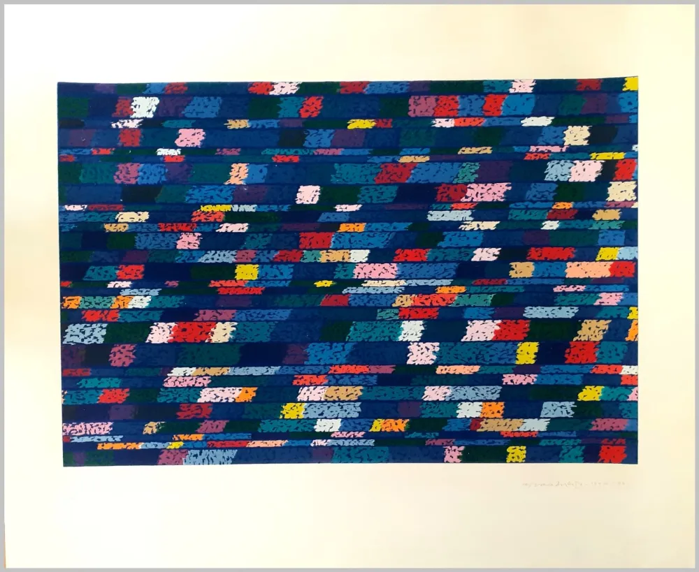 Screenprint Dorazio - Composizione