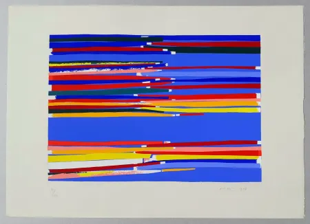 Screenprint Dorazio - Composizione 