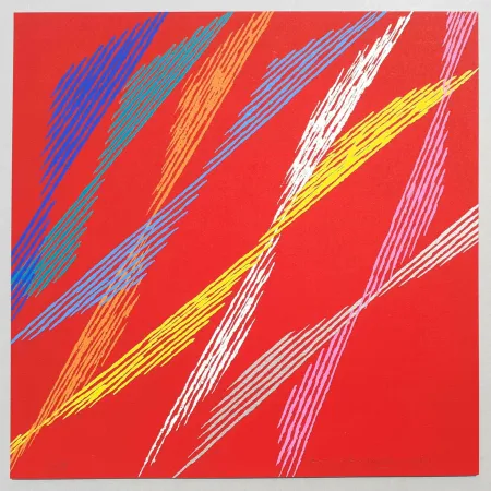 Screenprint Dorazio - Composizione C