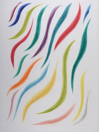 Etching Dorazio - Elogio a Baudelaire #1, 1993 - Hand-signed