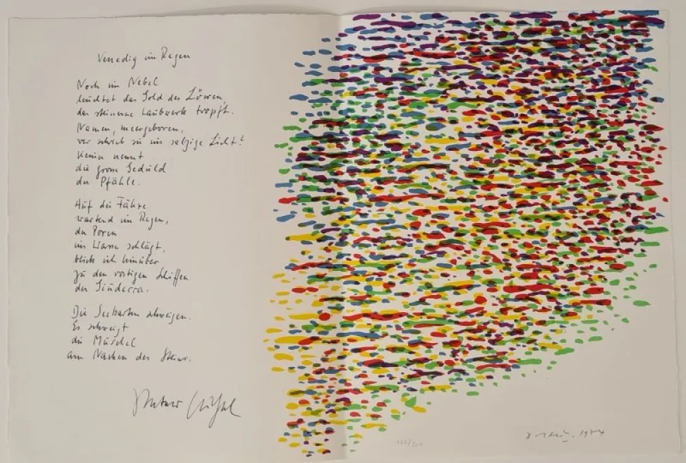 Lithograph Dorazio - Erker-Treffen 2 