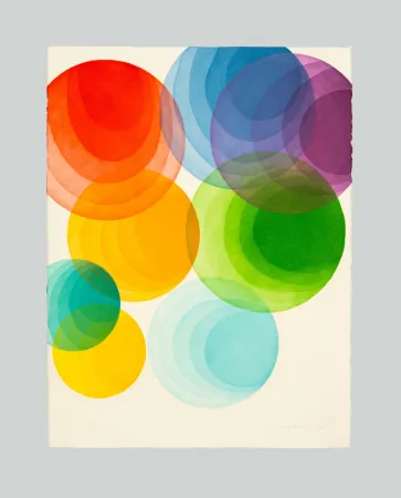 Aquatint Dorazio - Europa Unita, Italia