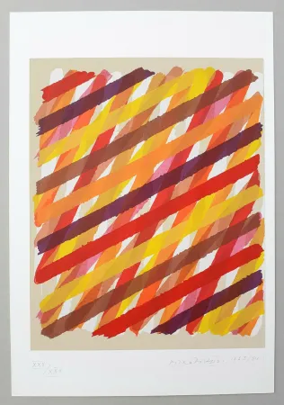 Screenprint Dorazio - Ex tempore IV