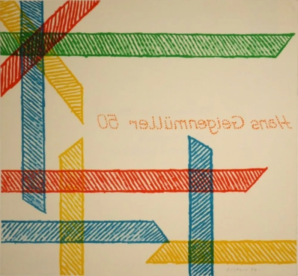 Lithograph Dorazio - Hans Geigenmüller 50