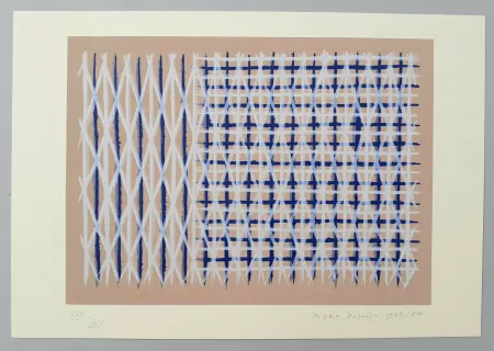 Screenprint Dorazio - Jeus ècossais VI