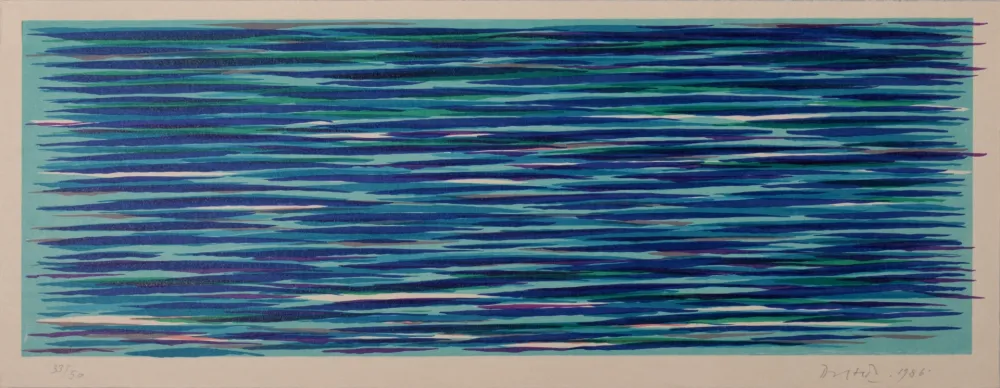 Lithograph Dorazio - Kokkora (#A), 1987 - Hand-signed & Numbered