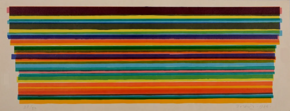 Lithograph Dorazio - Kokkora (#C), 1987 - Hand-signed & numbered 